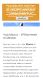 Mobile Screenshot of mexico-info.de